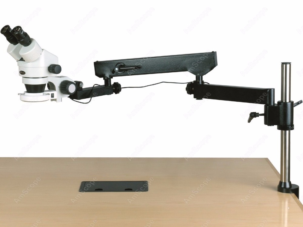 Amscope Microscope Stereo 7X-45X - AmScope 쌍안 줌 스테레오 현미경 7X-45X+