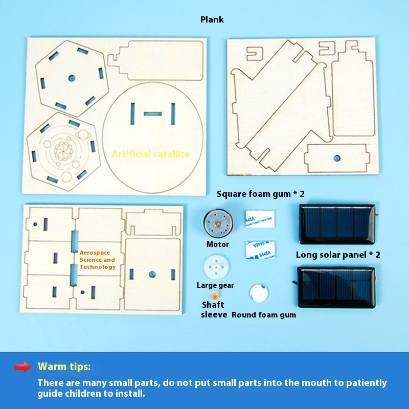 DIY 태양광 위성 조립 키트 어린이 학생 과학 교육  - Science Project 리뷰 및 가격