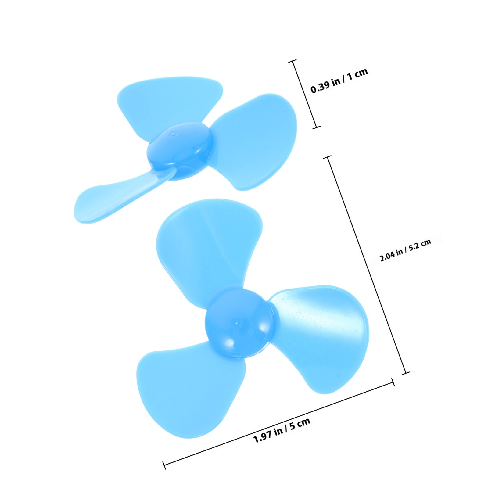 10개입 플라스틱 미니 팬 날개, 3엽, 1.95mm  - Science Project 리뷰 및 가격