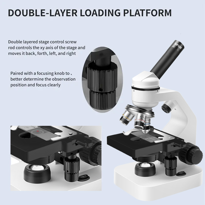 전문 복합 쌍안 현미경 40X-1000X, LED 조명 - Microscope Compound 40X 리뷰 및 가격